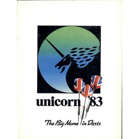 unicorn Book of Darts Haupt- Katalog 1983