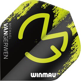 Winmau Mega Standard MVG Michael van Gerwen Dart Flight...