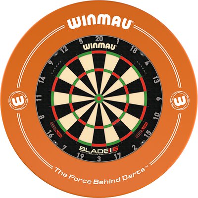 Winmau Blade 6 Triple Core Bristle Dartboard Turnierboard Dartscheibe und Surround Design 2021 frei whlbar