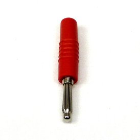 Schnepp Bschelstecker 4 mm  rot Schraubanschluss