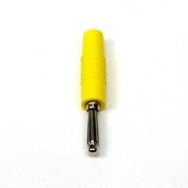 Schnepp Bschelstecker 4 mm  gelb Schraubanschluss