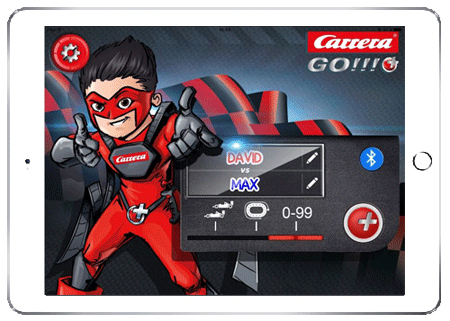 Carrera GO!!!+ Plus App mit Tablet