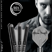 BULL'S Steel Darts Pro Florian Hempel 90% Tungsten Steel Dart Steeldart Steeltip 22-24-26 g