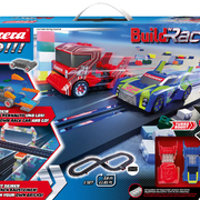 Carrera GO!!! Rennbahn Autorennbahn Build 'n Race - Racing Set / Grundpackung 62529