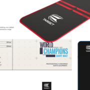 Target World Champions Dartmatte Dartteppich verschiedene Designs
