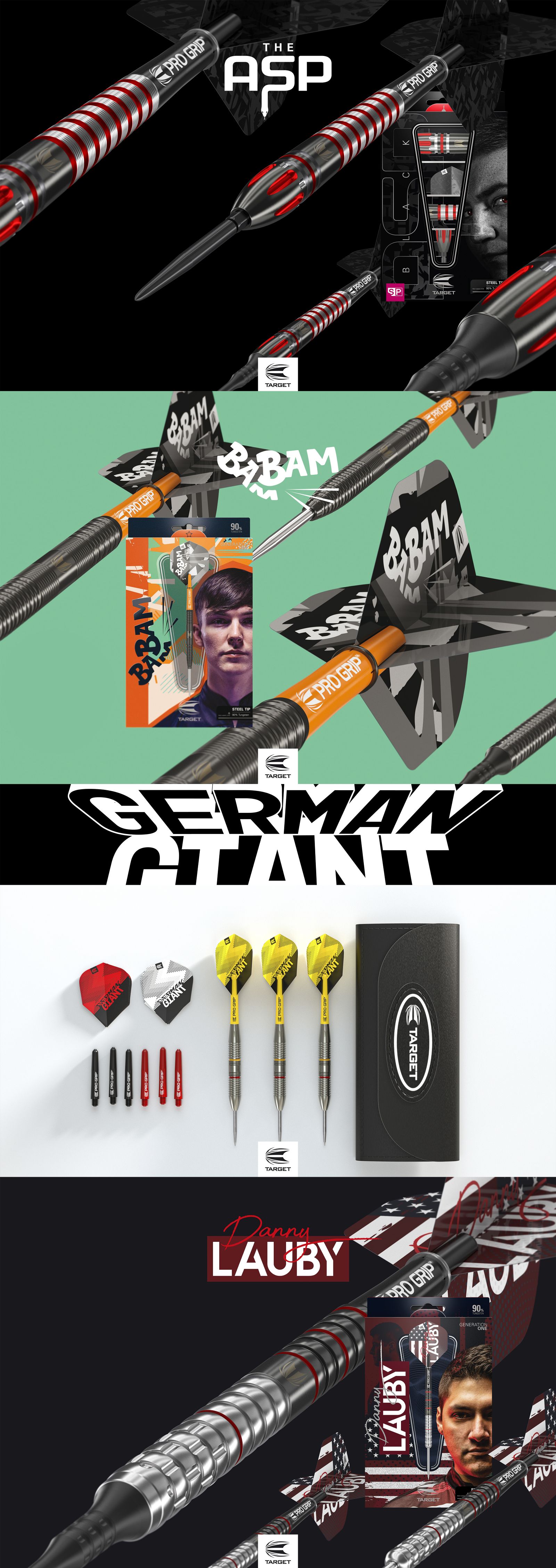 Fünfte Target Dart 2021 Dart Collection Launch 2.12.2021 11 Uhr Gabriel Clemens Brass Dart Set, Nathan Aspinall Darts SWISS Point Black, Danny Lauby Gen 1, Bradley Brooks Gen 1, neue German Giant, The Asp, Danny Lauby, Bam Bam Dartflights