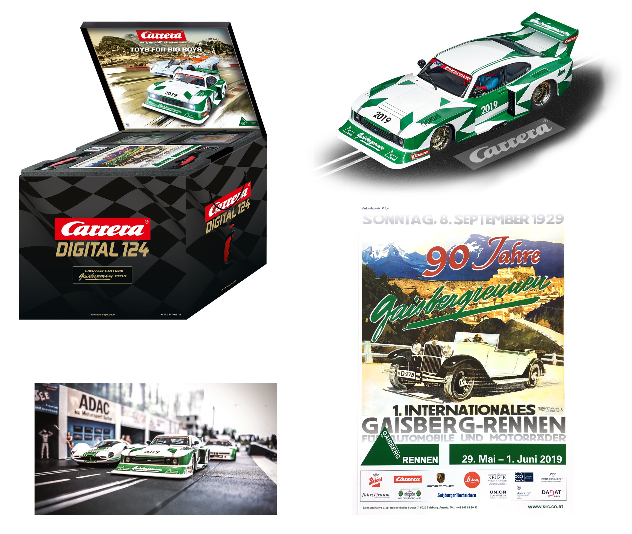 Carrera Digital 124 Gaisbergrennenset 2019 Art.Nr. 90920 / 20090920