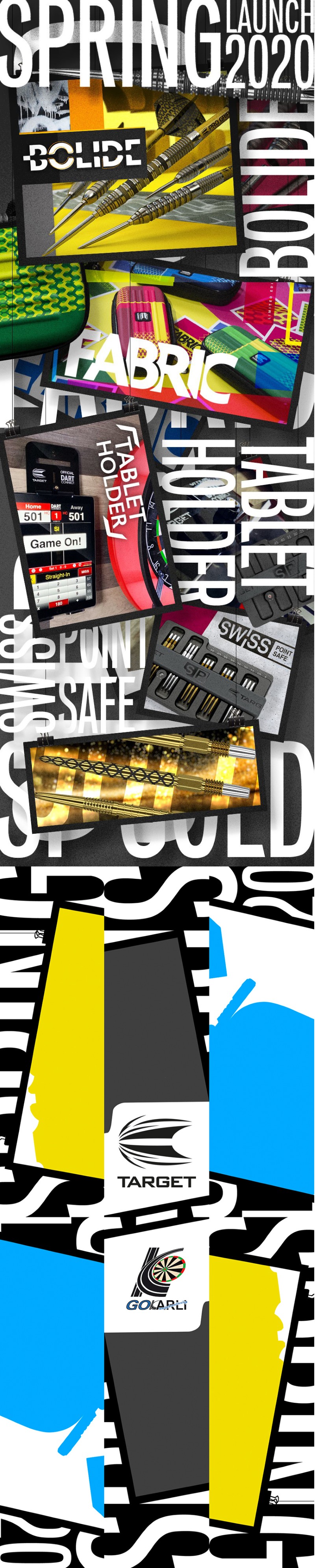 Erste Target Dart 2020 Dart Collection Launch 22.04.2020 22. April 2020 Target Steeldart, Softdart Neuheiten News 2020 - Spring / Frühlings Launch 2020