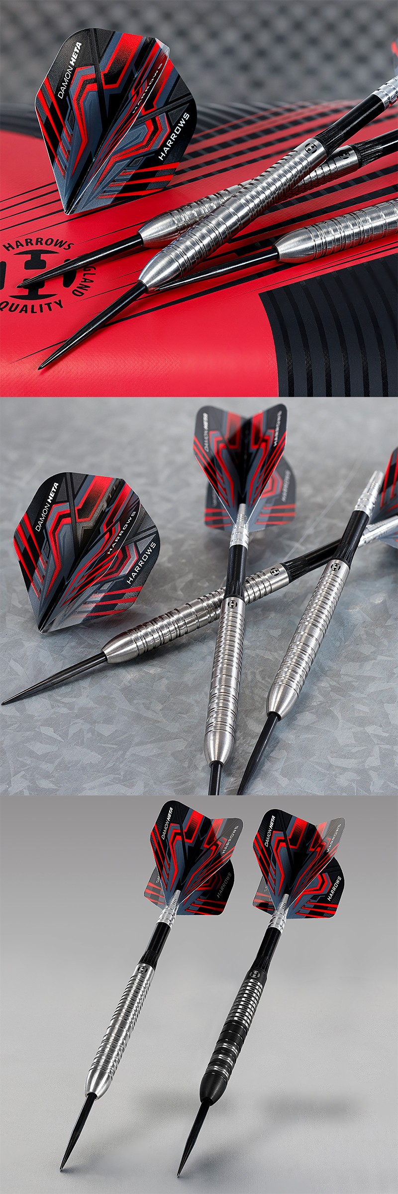 Harrows Dart 2022 Collection Launch 16. Februar 2022 Damon Heta Natural The Heat 90% Tungsten Steeltip Dart Steeldart