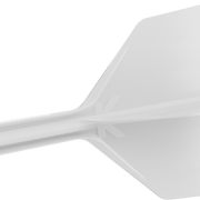 Target Dart K-Flex Flight- Schaftsystem patentierten Twist-System Weiß Standard Nr.6 IM Intermediate