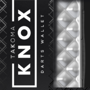 Target Takoma Knox Darttasche Dartcase Dartbox Wallet Silber