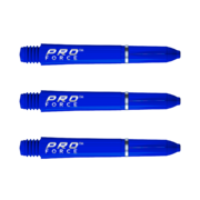 Winmau Pro-Force Dart Shaft Dartshaft mit Edelstahl Ring 2021 S Kurz Blau