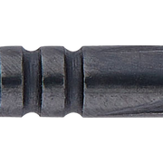 Unicorn Steel Tip Volute Converta 27mm Steel Point Volute Point Dart Schraub- Spitzen Dart Point Schwarz