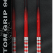 BULL'S NL Steel Darts Phantom Grip Red 90% Tungsten Steeltip Darts Steeldart 23-24-25 Gramm