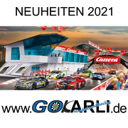 Carrera Rennbahn Autorennbahn Neuheiten News 2021 Carrera Digital 124 - Carrera Digital 132 - Carrera GO!!! - Carrera First - Carrera GO!!! Plus - Carrera GO!!! Build 'n Race