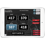 Screenshot der App Smartness Dartboard für iOS und Android