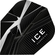 Harrows Dart ICE Recut Dart Flight speziell laminiert Design 2021 Klar