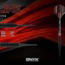 Winmau Neuheit 2018 / 2019 Winmau Pro-Line Dart Onyx Coated 90 % Tungsten Steeltip Softtip