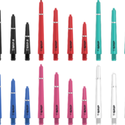 BULL'S Dart B-Grip-2 SL Shaft Polycarbonat Shäfte 6 Farben & 4 Längen