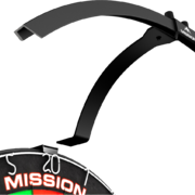 Mission Dart professionell gefederte Dartboardhalterung auch geeignet für Torus 100 & 270
