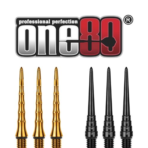 One80 Spring Tips one80 Dart Dartzubehör Steel Tips