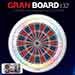 Gran Darts GranBoard 132 Smart Dartboard 13,2 inch Turniermaß 2-Loch Segmente Triple und Double - Weltneuheit - Elektronische Dartscheibe - Smartphone Bluetooth 4.0 - Gran Darts GranBoard 132 Smart Dartboard 13,2 inch Turniermaß 2-Loch Segmente Triple und Double - Weltneuheit - Elektronische Dartscheibe - Smartphone Bluetooth 4.0