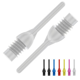 BULL`S Ball Point Soft Tips 2BA / 6 mm - 1/4 BSF 8 mm 100 oder 1000 Stück Spitzen Qualität
