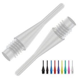 BULLS Longlife Long Soft Tips 2BA / 6 mm - 1/4 BSF 8 mm 100 oder 1000 Stück Spitzen Qualität