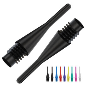 BULLS Longlife Long Soft Tips 2BA / 6 mm - 1/4 BSF 8 mm 100 oder 1000 Stück Spitzen Qualität