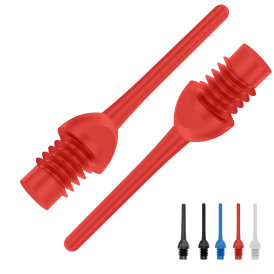 BULLS Super Key Soft Tips 2BA / 6 mm - 1/4 BSF 8 mm 100 oder 1000 Stück Spitzen Qualität