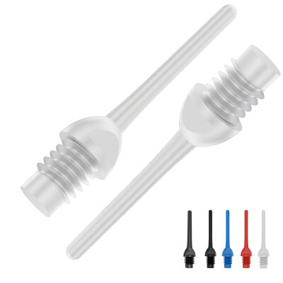 BULLS Super Key Soft Tips 2BA / 6 mm Weiß 100 Stück
