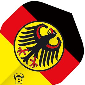 BULLS Motex Flagge Deutschland Motiv Dart Flights...