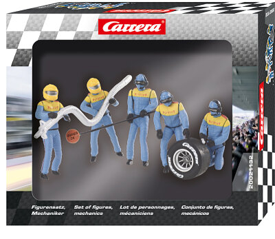 Carrera Figurensatz Mechaniker Carrera Crew blau 21132