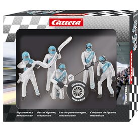 Carrera Figurensatz Mechaniker Carrera Crew silber 21133