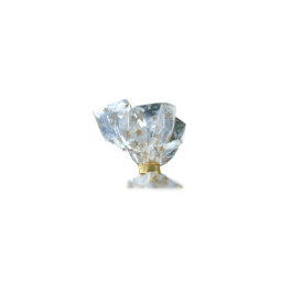 GOKarli Verschlussclips Kreuzbodenbeutel Gold 33 mm 100 Stück