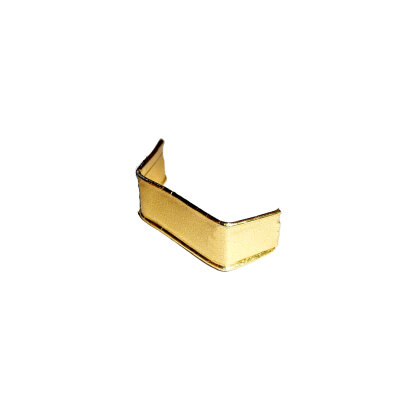 GOKarli Verschlussclips Kreuzbodenbeutel Gold 33 mm 200 Stück