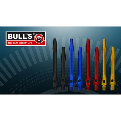 BULLS Dart Simplex Aluminium Shaft in zwei Längen und vier Farben