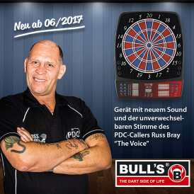 BULLS Delta IV RB Sound Elektronik Dartboard Elektronische Dartscheibe