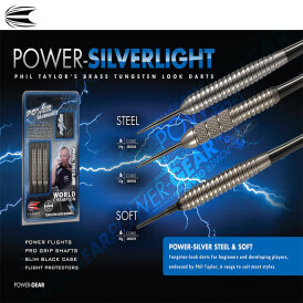 Target Steel Darts Phil Taylor Power Silverlight Steeltip Dart Steeldart