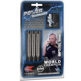 Target Steel Darts Phil Taylor Power Silverlight Steeltip Dart Steeldart 24 g