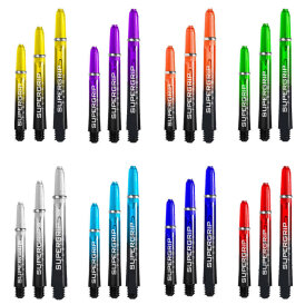 Harrows Supergrip Fusion Shaft mit Ring IM Intermediate Blau