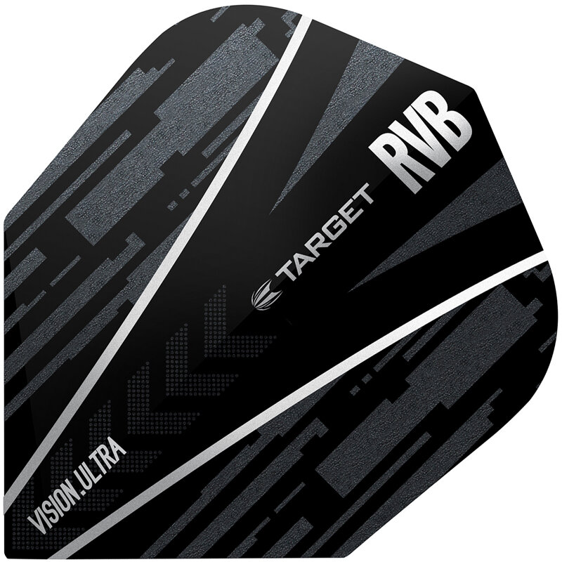 Target Darts Bersaglio Freccette RVB G2 Ultra Ghost + Flight - 100 Micron, Stampato UV