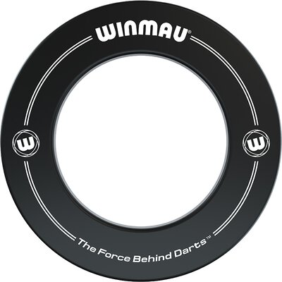 Winmau PRO SFB Bristle Dart Board - Trainingsboard Dartscheibe und Surround Schwarz