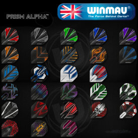 Winmau Prism ALPHA Dart Flight Design 13