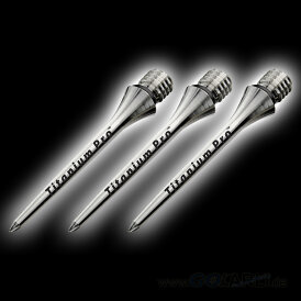 Target Steel Tip Schraubspitzen Titanium Conversion Point Silber 26 mm