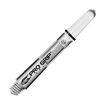 Target Pro Grip Spin Shaft mit Aluminium Ring IM Intermediate Klar