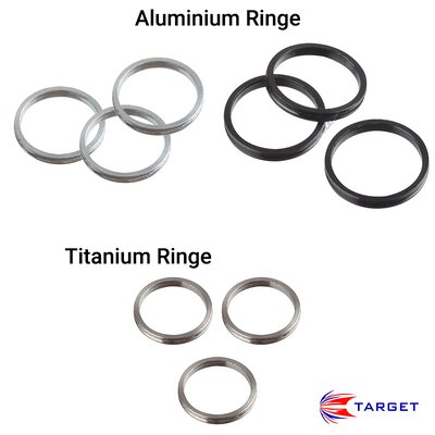 Target Pro Grip Shaft Ring Titanium Shaft Ringe