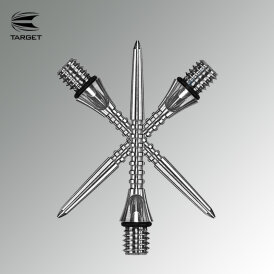 Target Steel Tip Schraubspitzen Titanium Conversion Point Grooved in verschiedene Farben und Längen
