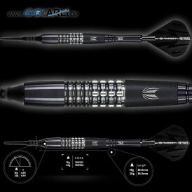 Target Soft Darts Phil Taylor Power 9Five Gen 4 Softtip Dart Softdart