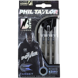 Target Soft Darts Phil Taylor Power 8zero Black Titanium Softtip Dart Softdart 18 g